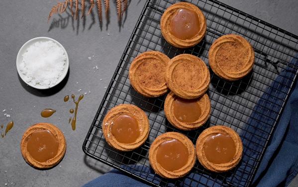 Biscuits au caramel salé