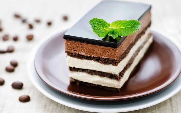 Gâteau Opéra à la française