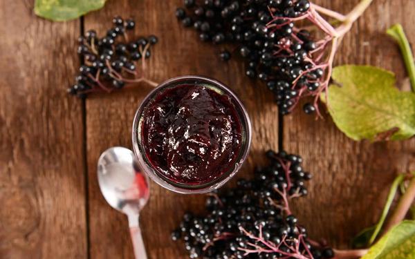 Confiture de baies de sureau