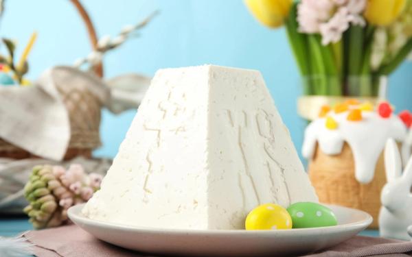 Paskha de Pâques au fromage cottage