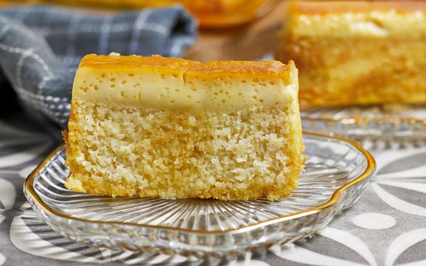 Flan de noix de coco sauce caramel