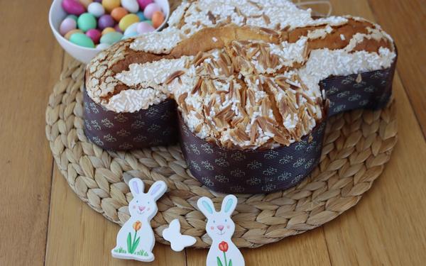 Colomba pasquale - gâteau italien pour Pâques