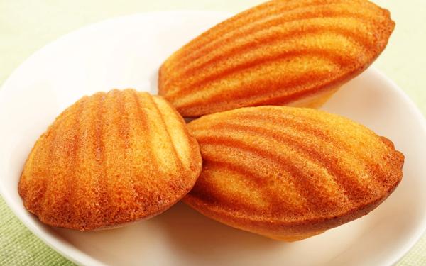 Madeleine au beurre maison