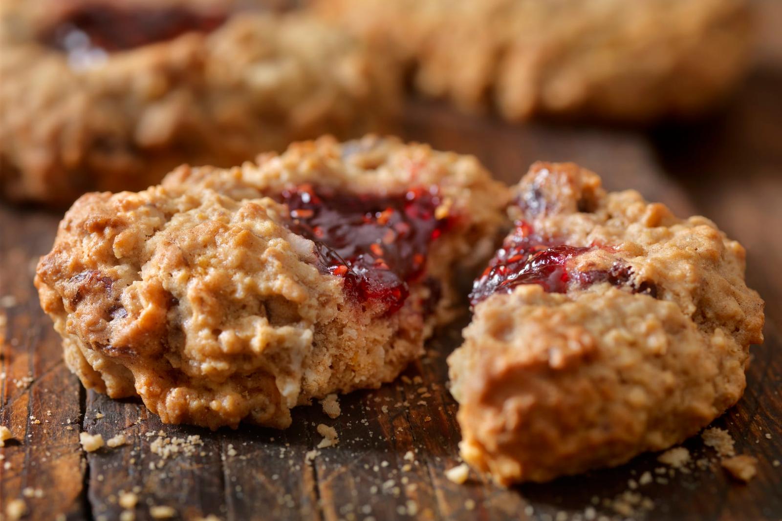 Biscuits à l'avoine et au beurre d'arachide