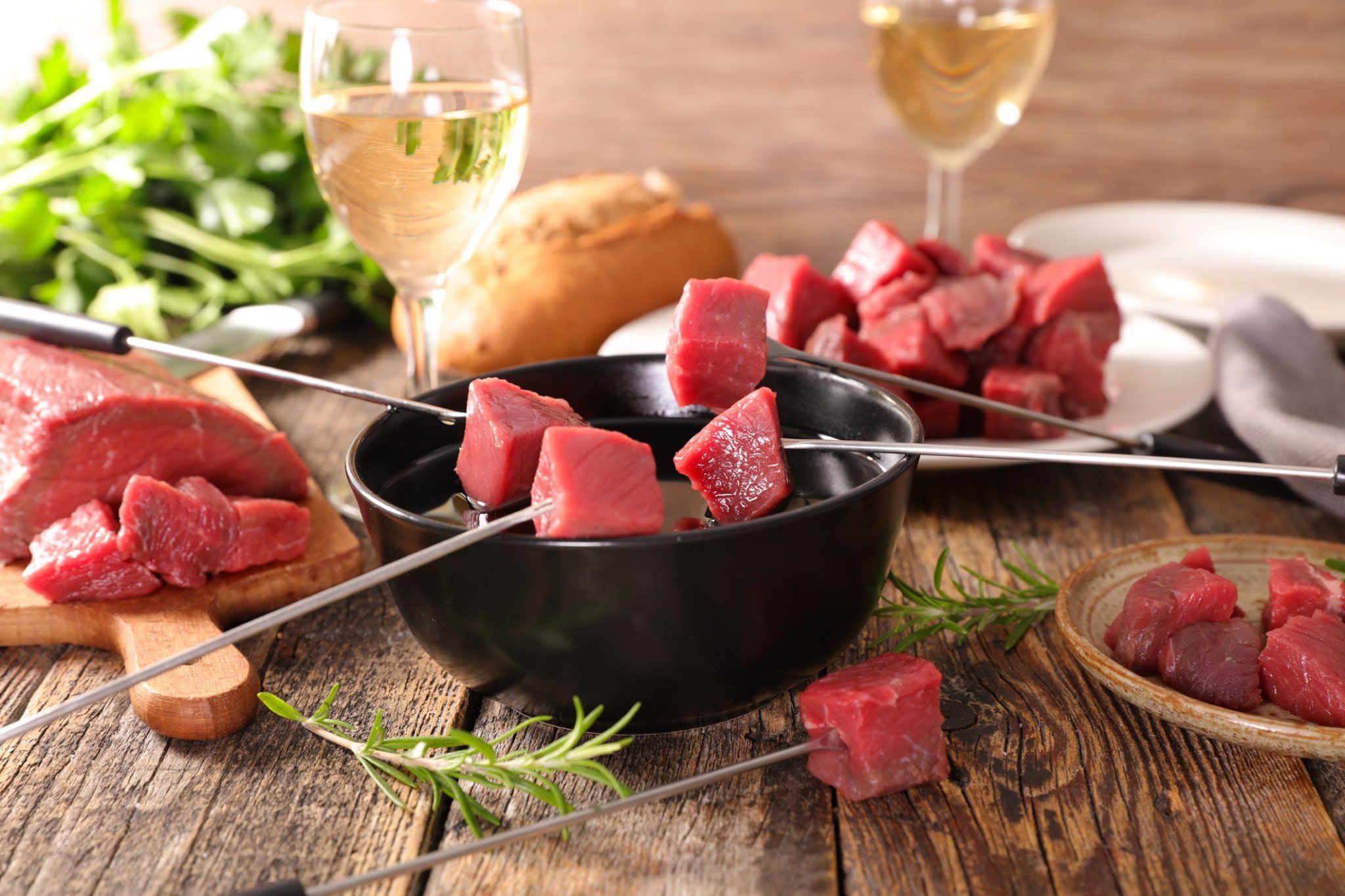 Recette fondue bourguignonne traditionnelle