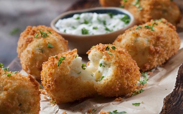 Croquettes de pommes de terre en purée