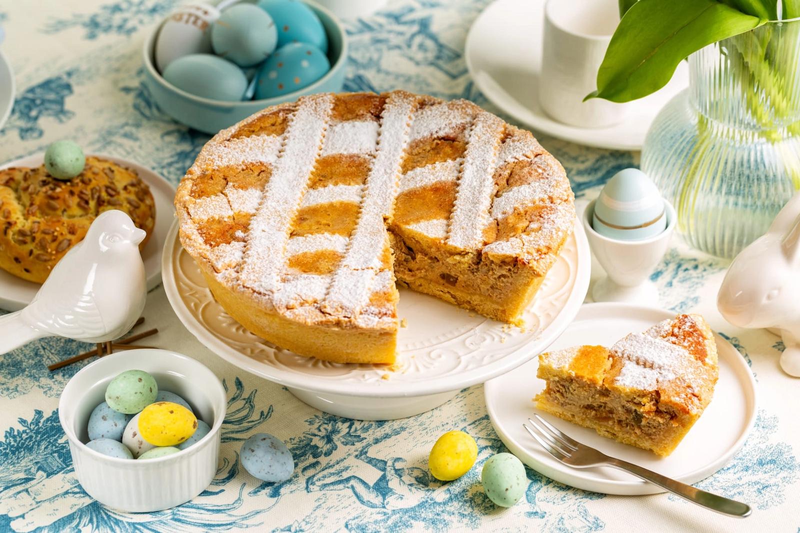 Pastiera Napoletana, gâteau de Pâques italien à la ricotta