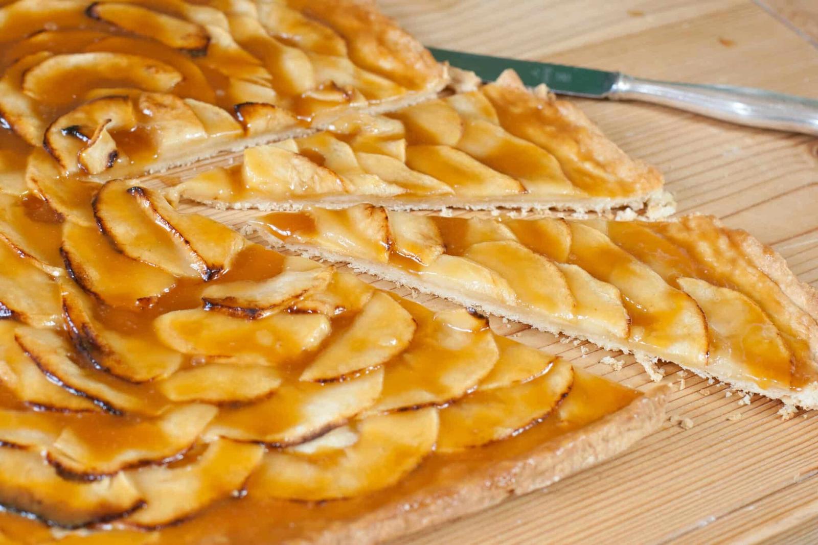 Recette tarte fine aux pommes