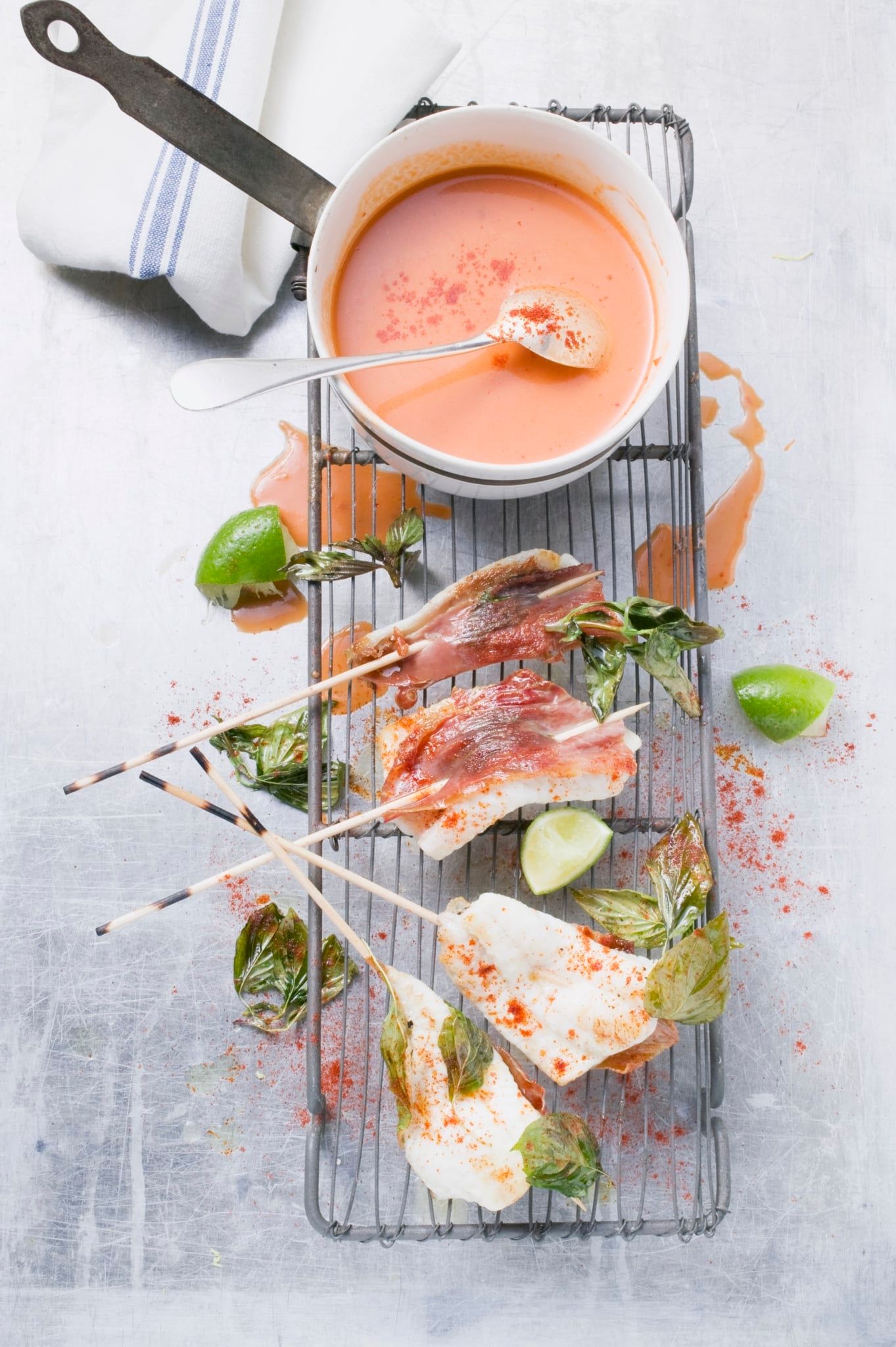 Saltimbocca de sole, sauce tomate et coco