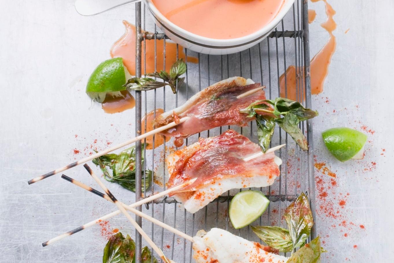 Saltimbocca de sole, sauce tomate et coco