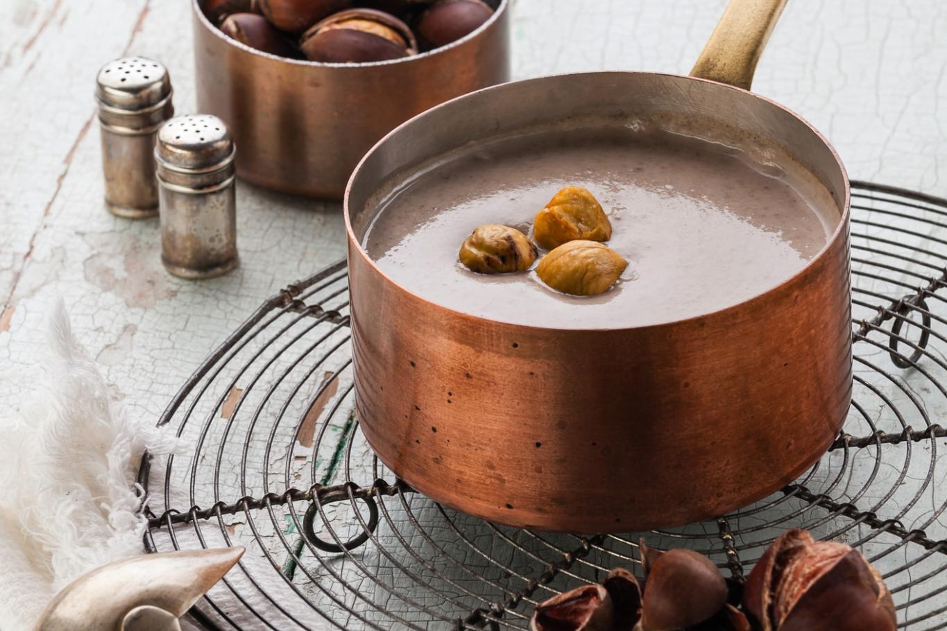 Soupe de châtaigne