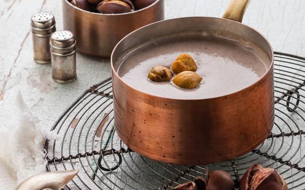 Soupe de châtaigne