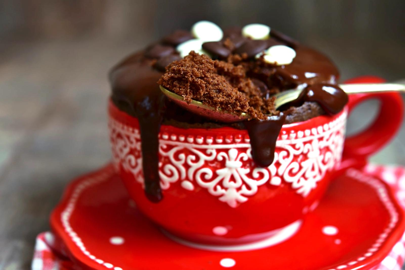 Mug cake au chocolat