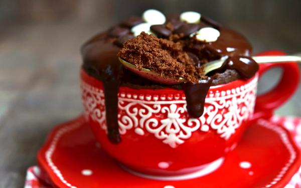 Mug cake au chocolat