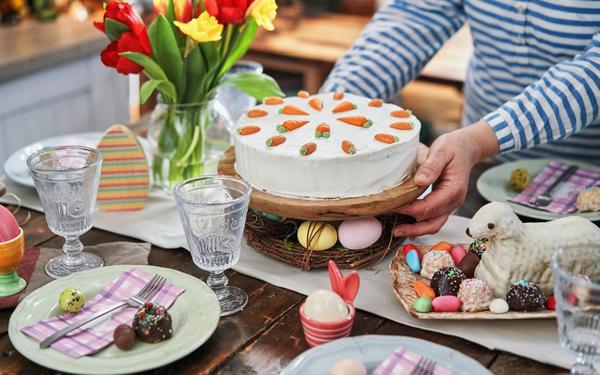 Gâteau aux carottes pour Pâques