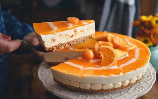 Recette cheesecake à l'orange