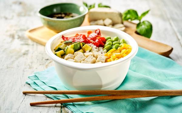 Poke bowl au tofu