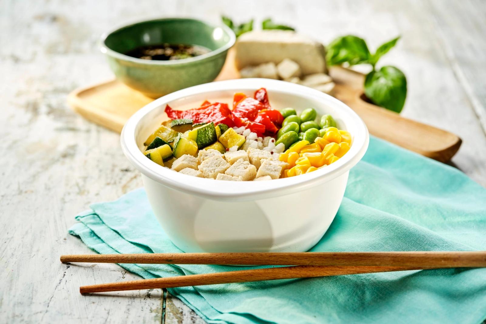 Poke bowl au tofu