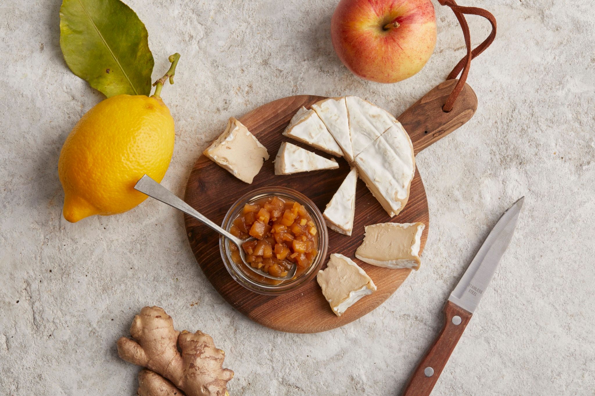 Chutney de pommes et de gingembre