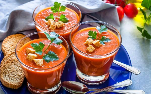Recette gaspacho espagnol traditionnel