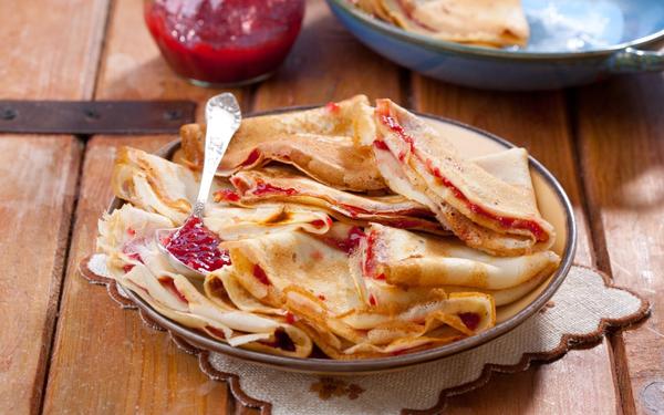 Recette crêpes à la fraise