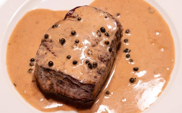 Recette pavé de boeuf au poivre