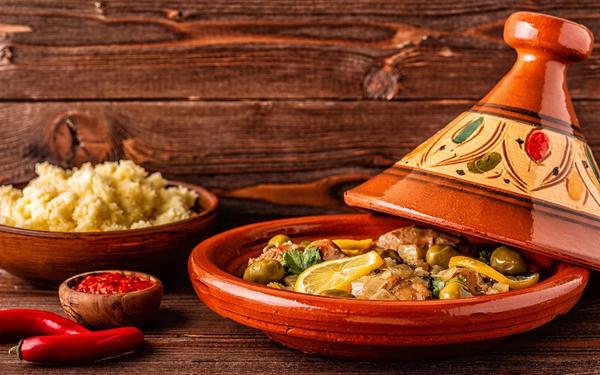 Tajine de poulet traditionnel