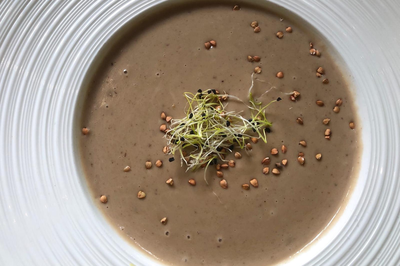 Recette soupe à la crème de chataignes