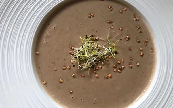 Recette soupe à la crème de chataignes