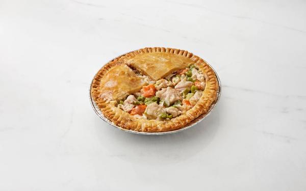 Ragoût de poulet en tourte