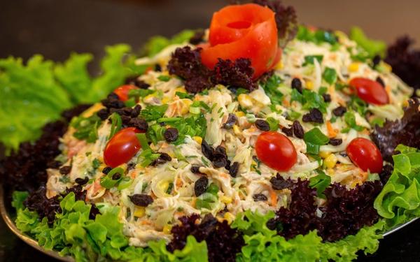 Salpicão, salade brésilienne
