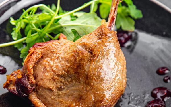 Recette cuisses de canard confites aux baies