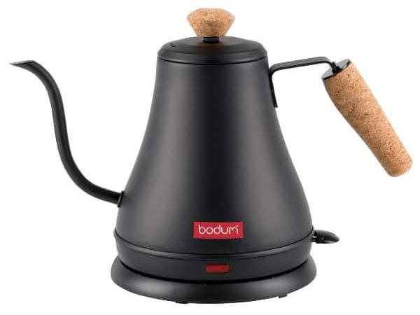 Test de la bouilloire BODUM 0.8 L Noire – Gooseneck
