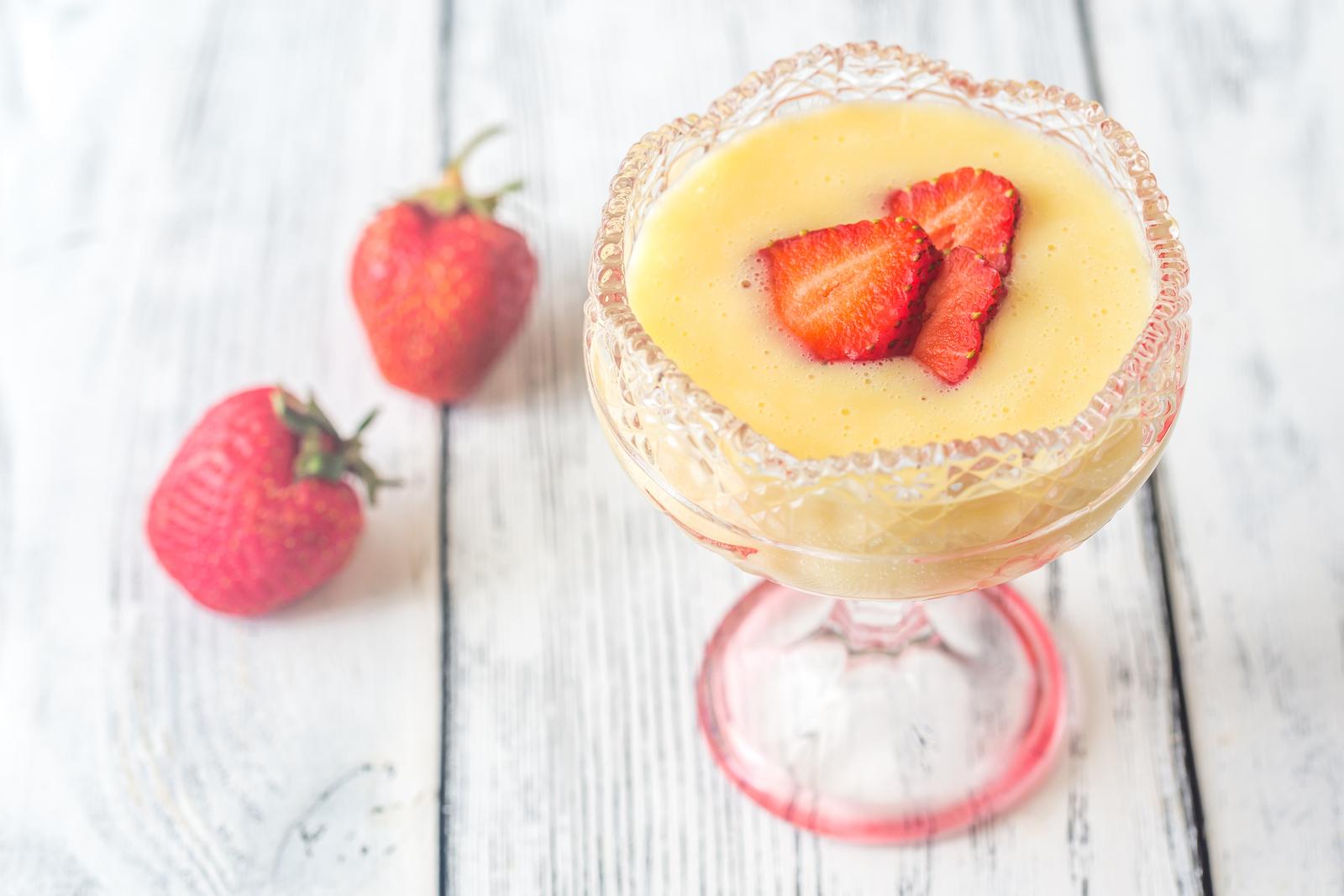 Sabayon aux fraises