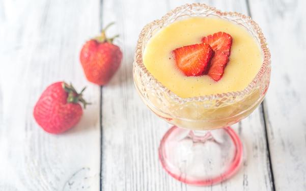 Sabayon aux fraises