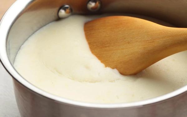 Sauce béchamel sans beurre