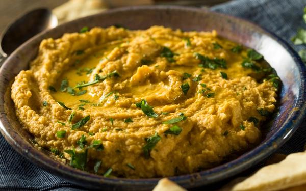 Houmous à la citrouille