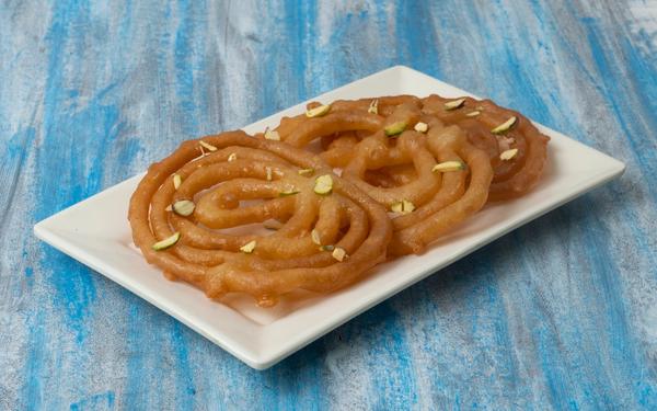 Jalabi (Jalebi indien traditionnel)