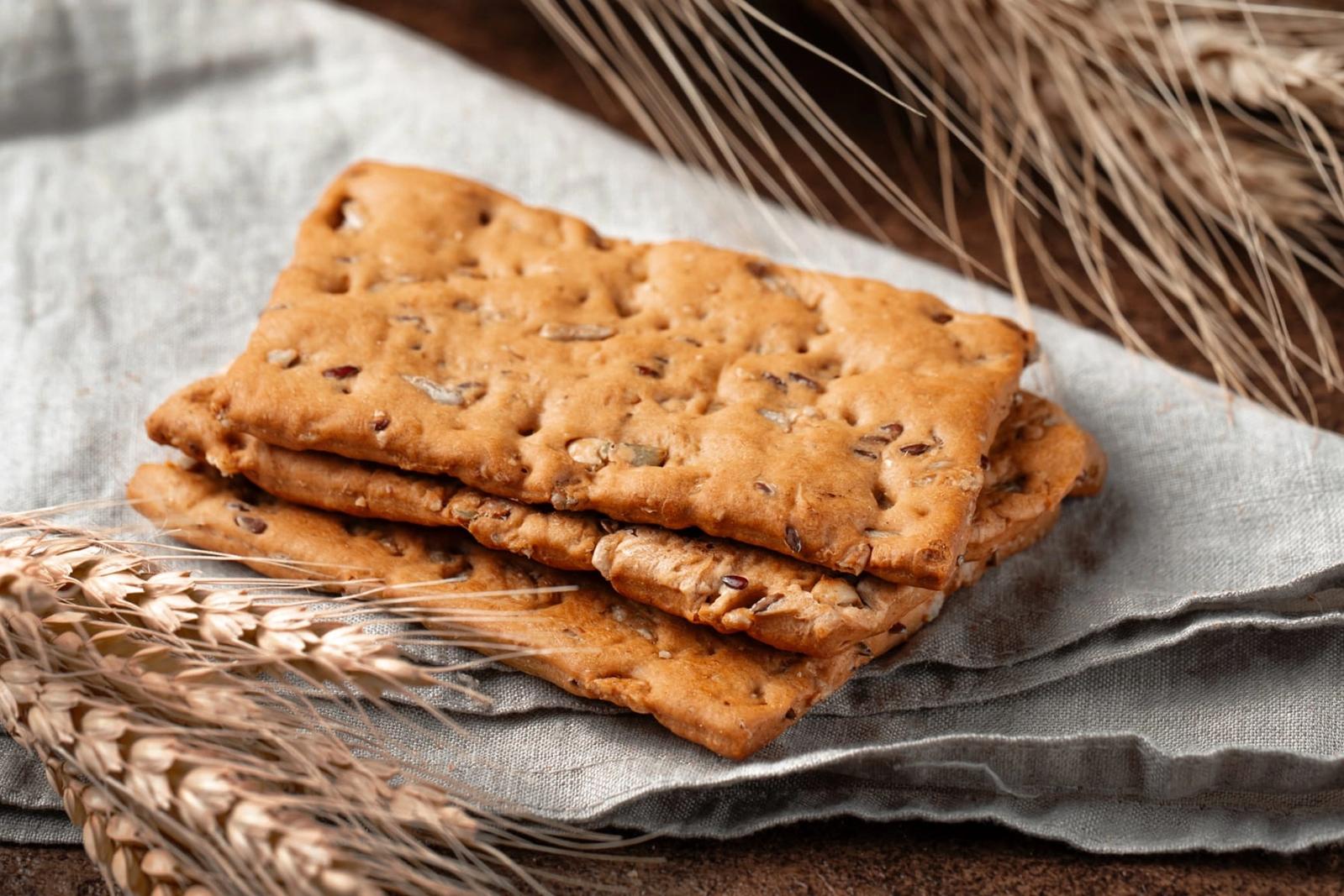 Pain multigrain plat frais