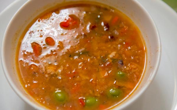 Kharcho de soupe épicée