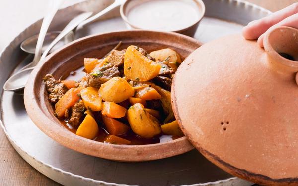 Tajine de topinambours
