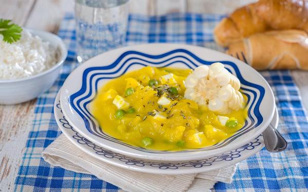 Locro de zapallo péruvien