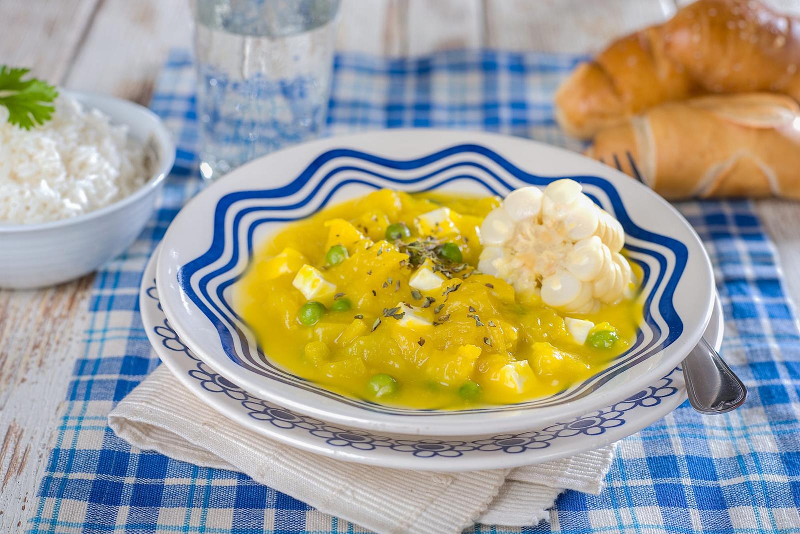 Locro de zapallo péruvien