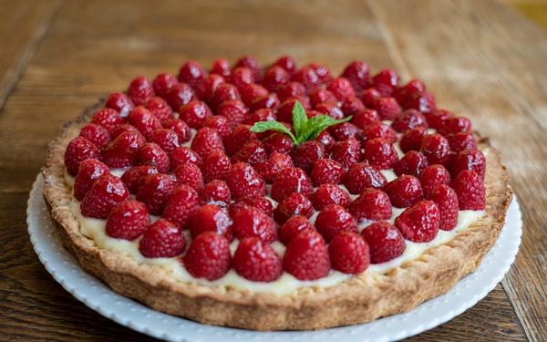 Recette tarte aux framboises maison