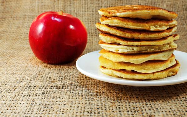Pancakes pommes cannelle