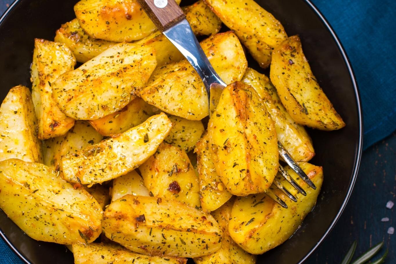 Recette pomme de terre au four aux herbes