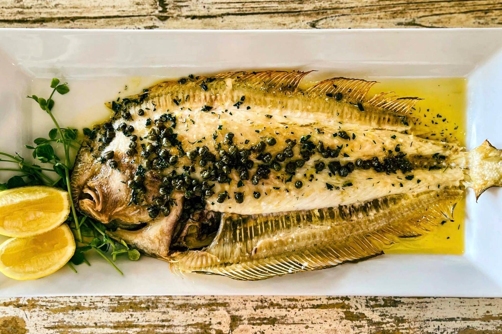 Recette sole au citron et câpres