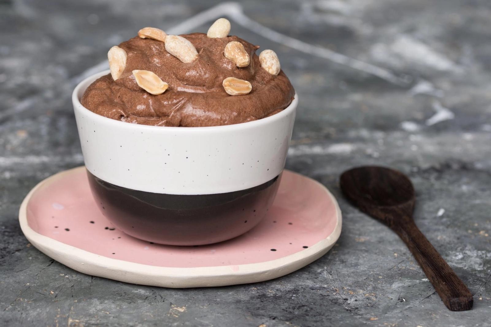Mousse au chocolat végétalienne