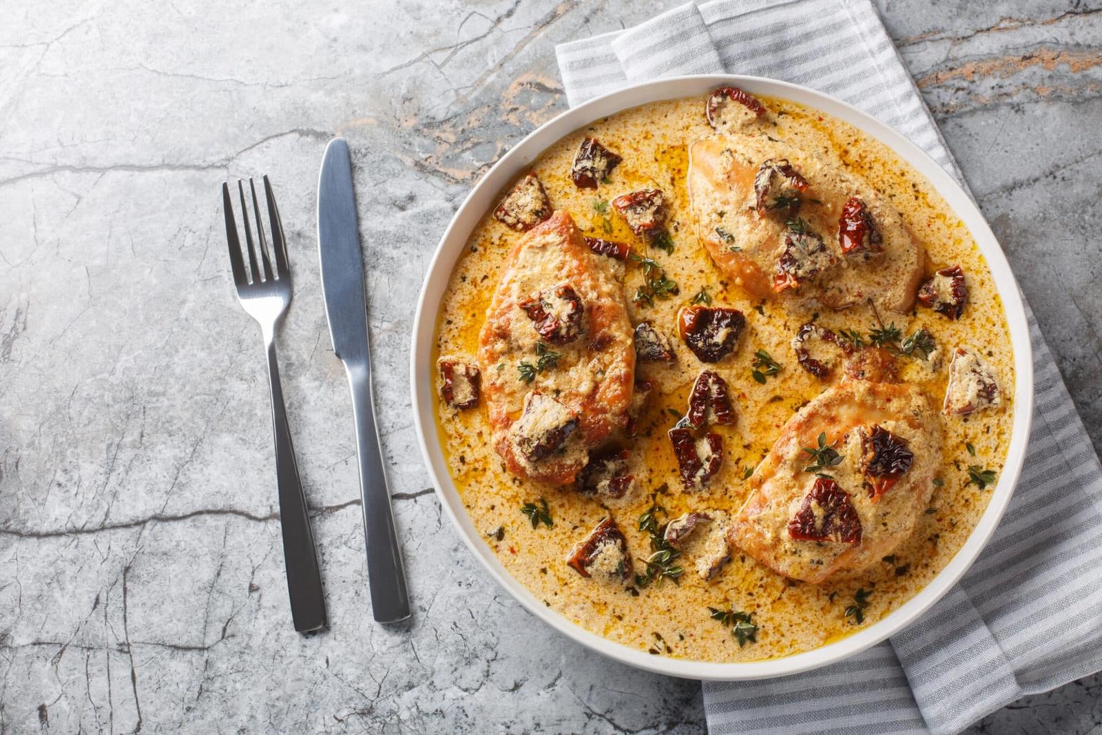 Recette poulet marry me