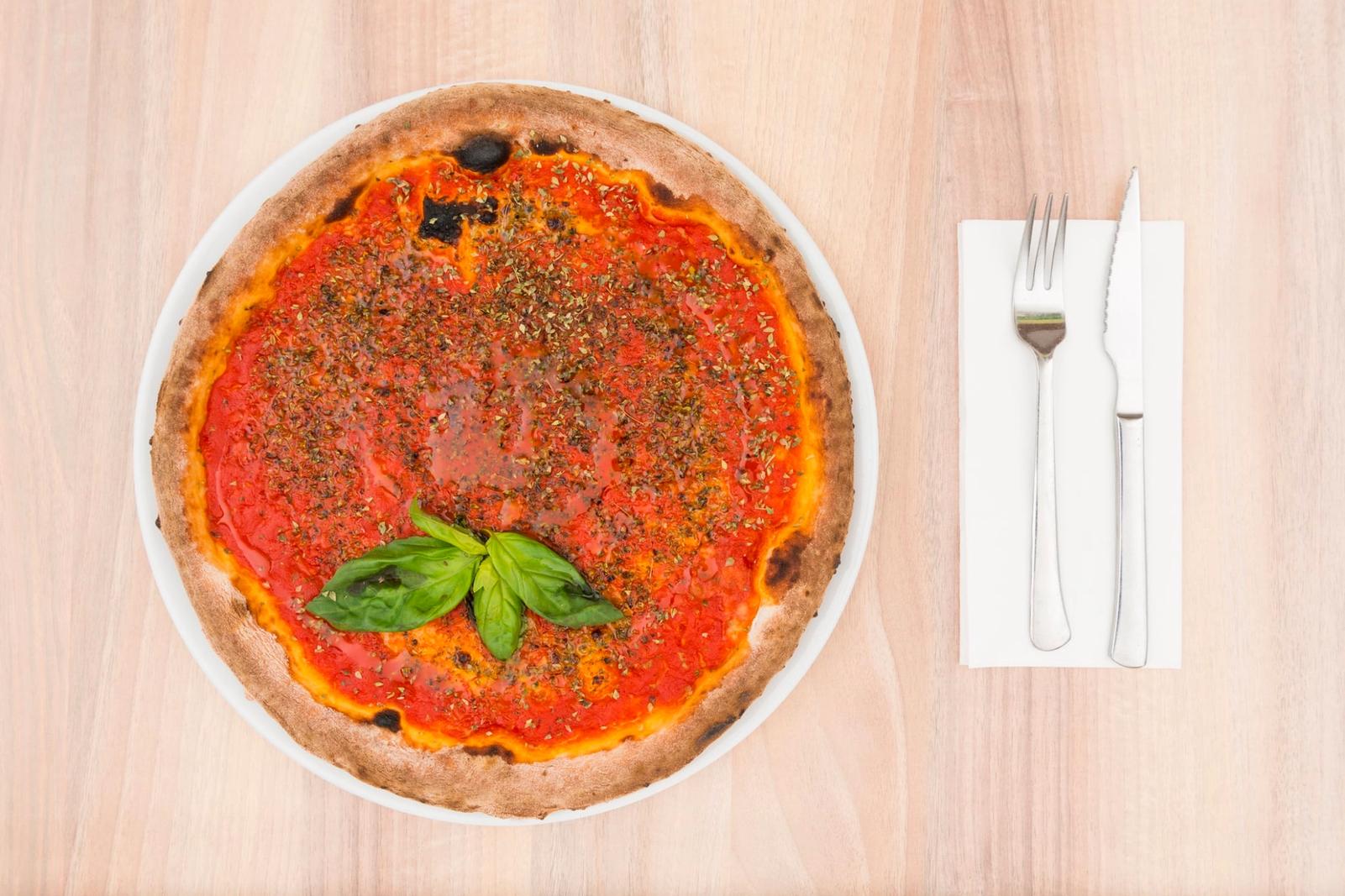 Recette de la pizza Marinara